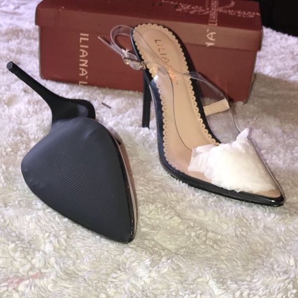 size 9 clear heels